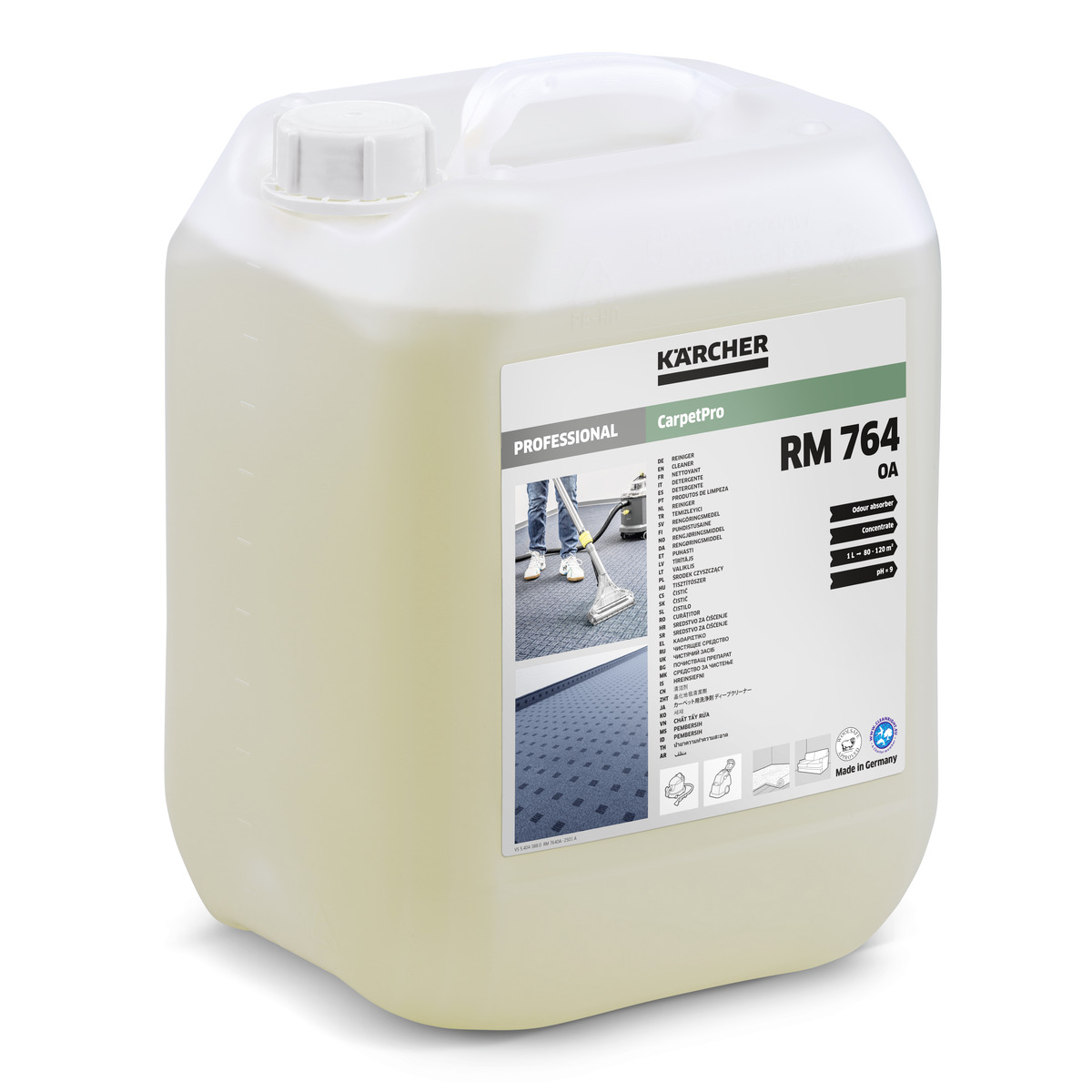KARCHER RM 764 OA - Koncentrovano sredstvo za dubinsko pranje tepiha - 10L