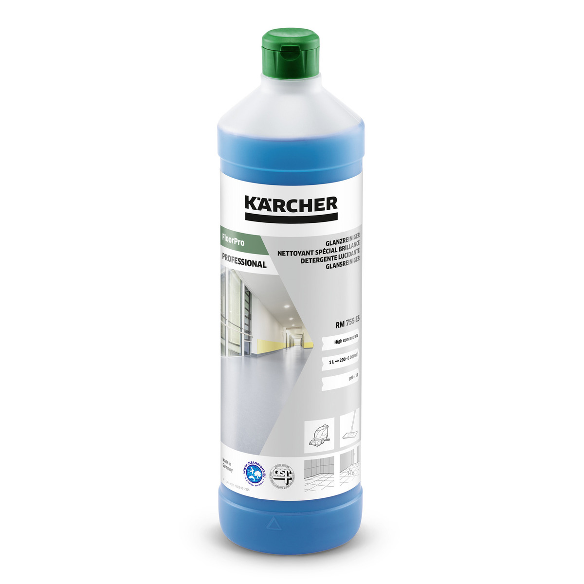 KARCHER RM 755 - Koncentrovano sredstvo za čišćenje sjajnih podova - 1L