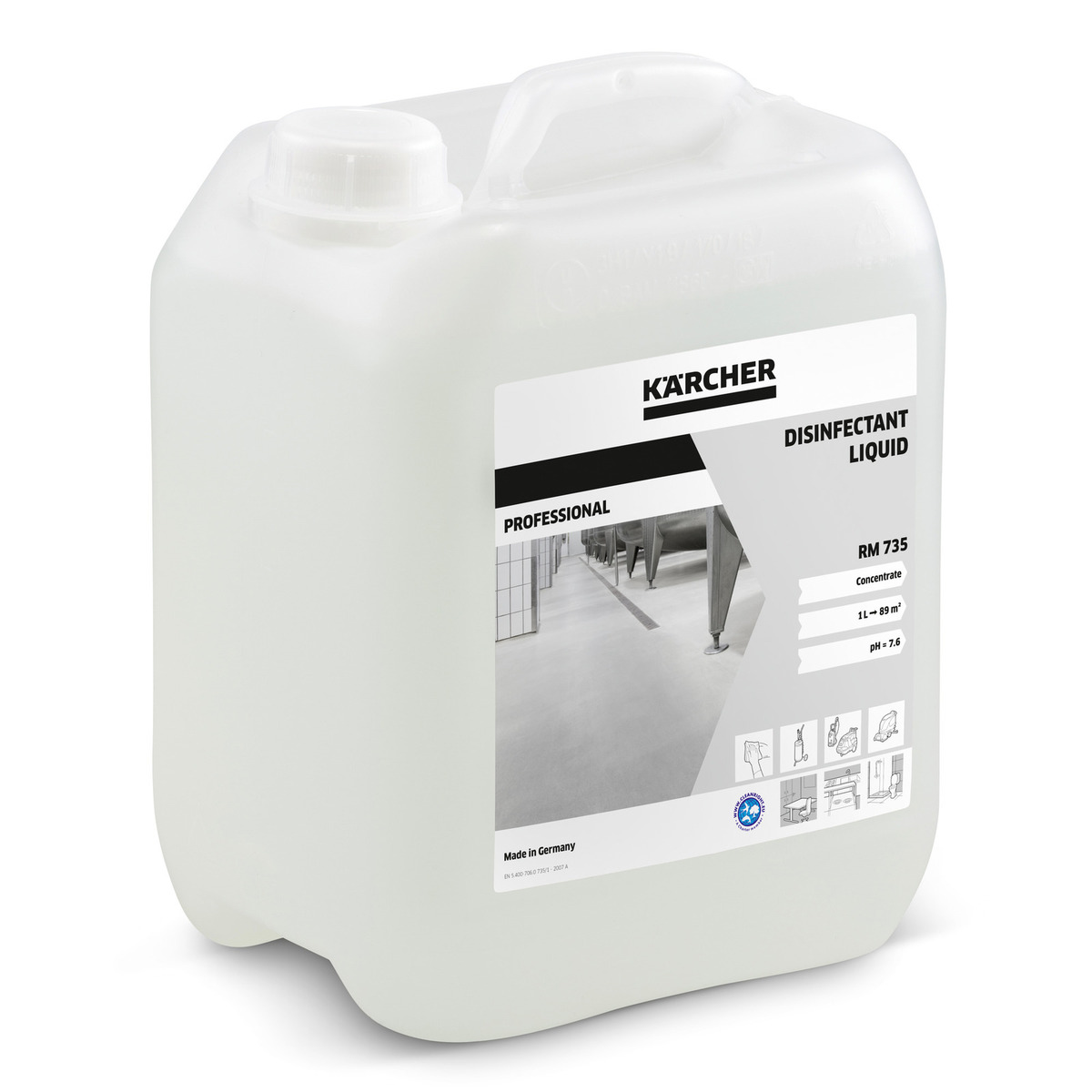 KARCHER RM 735 - Koncentrovano dezinfekcijsko sredstvo za čišćenje - 5L
